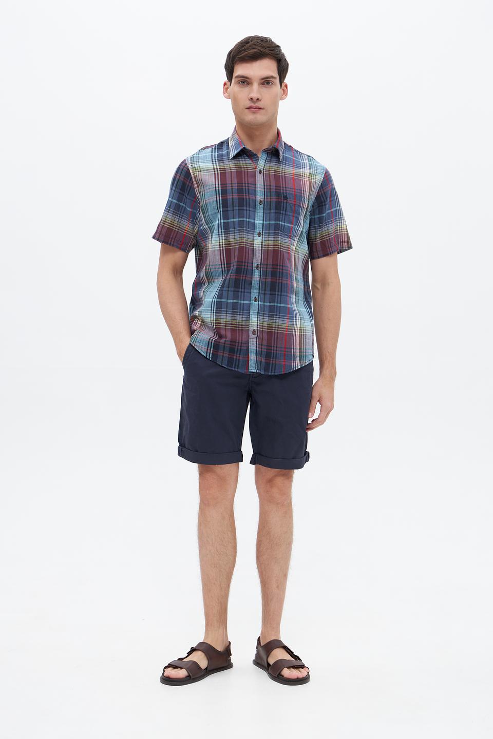 Рубашка кр Lerros клетка