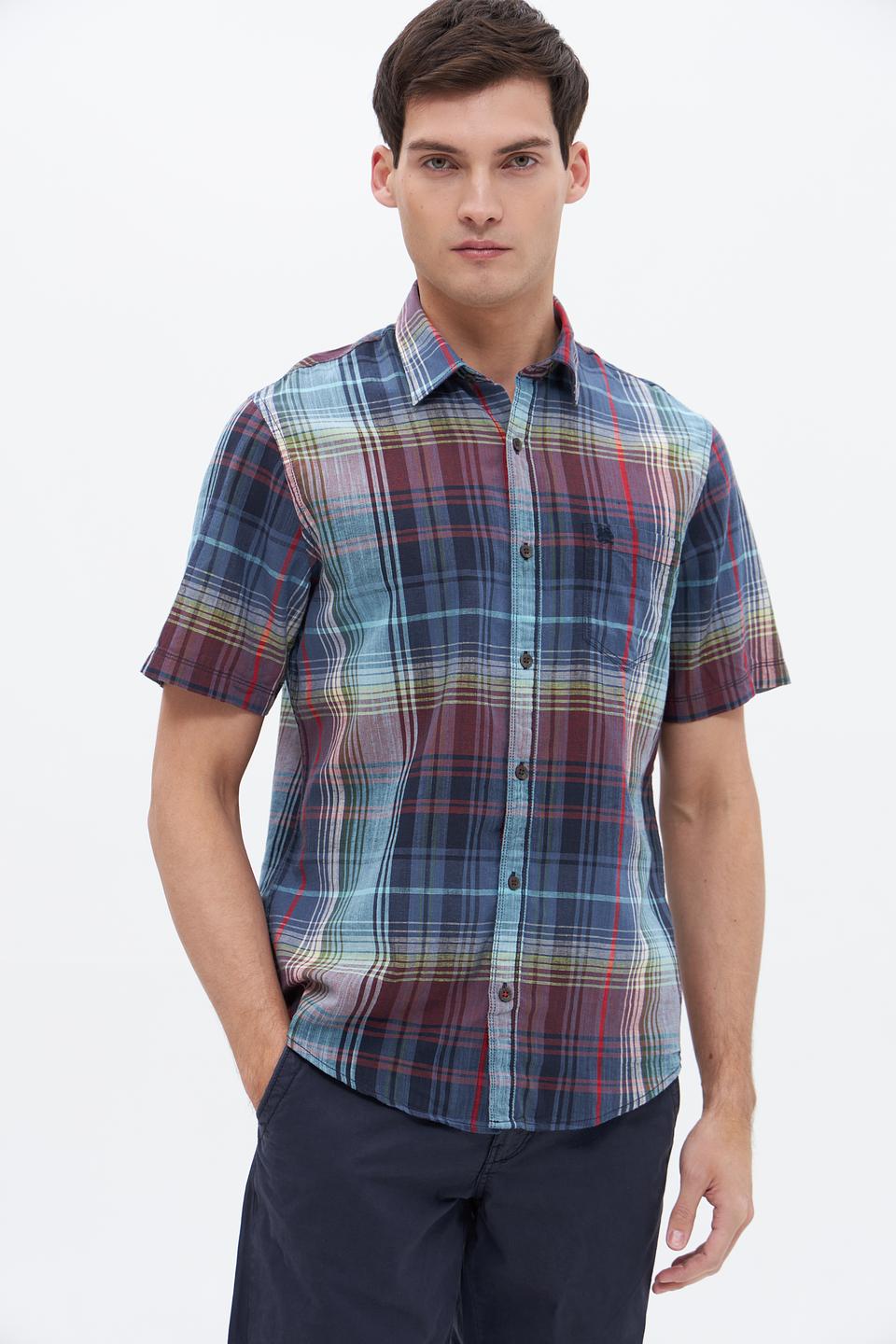 Рубашка кр Lerros клетка