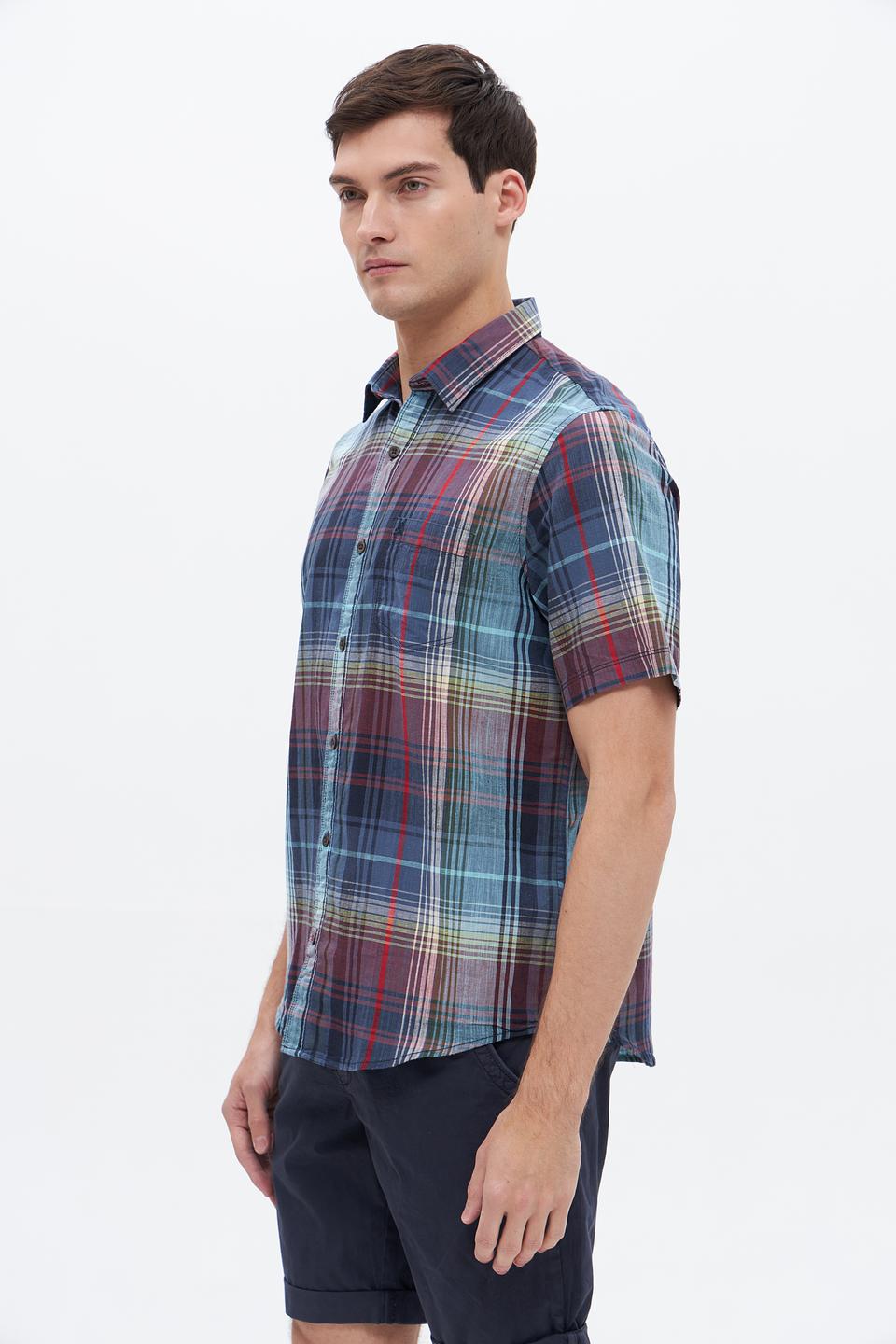 Рубашка кр Lerros клетка