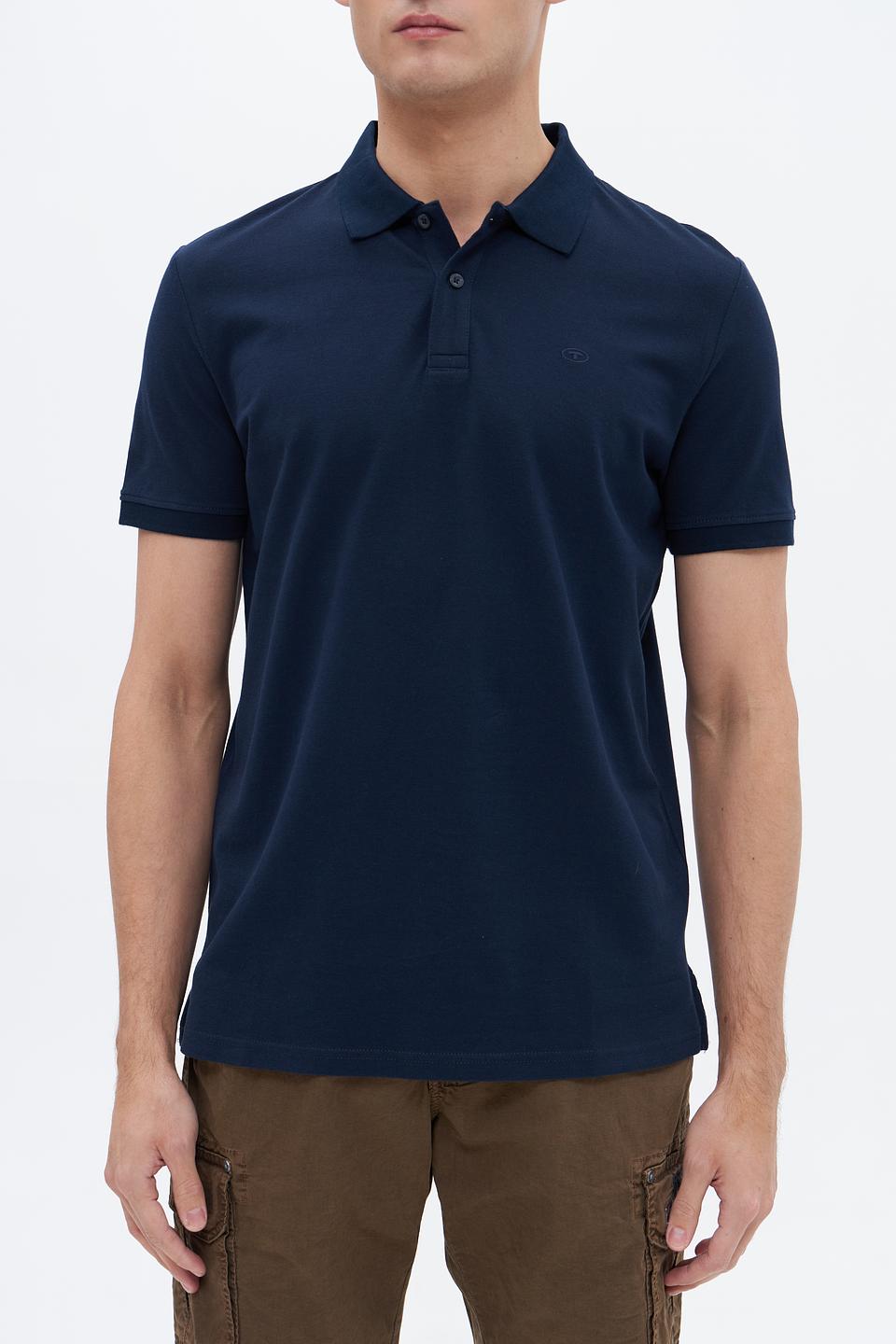 Поло Tom Tailor мужское тёмно-синее