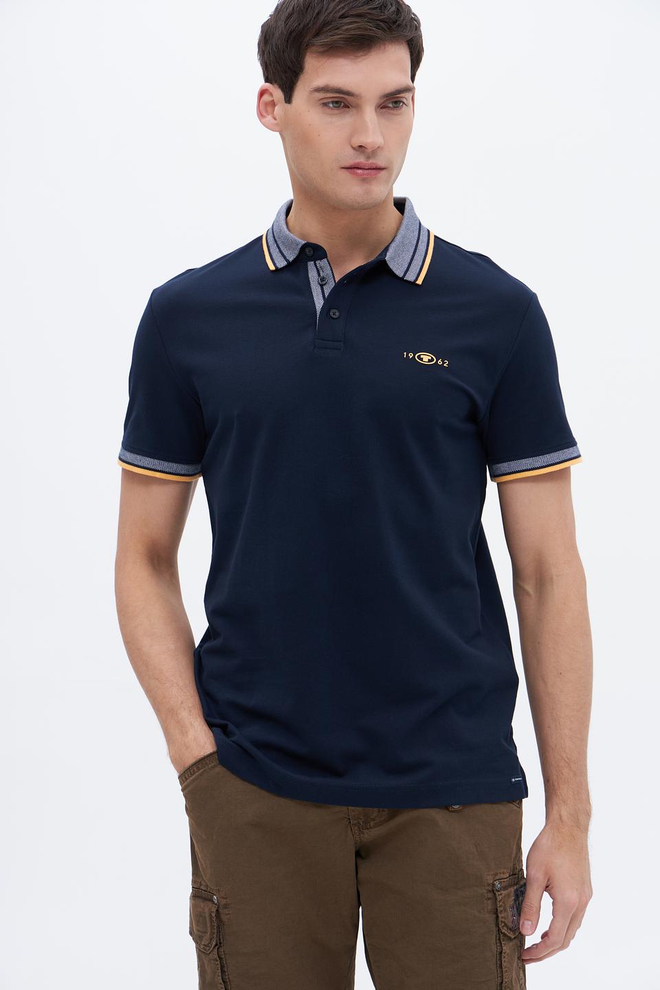 Поло Tom Tailor с контрастной отделкой