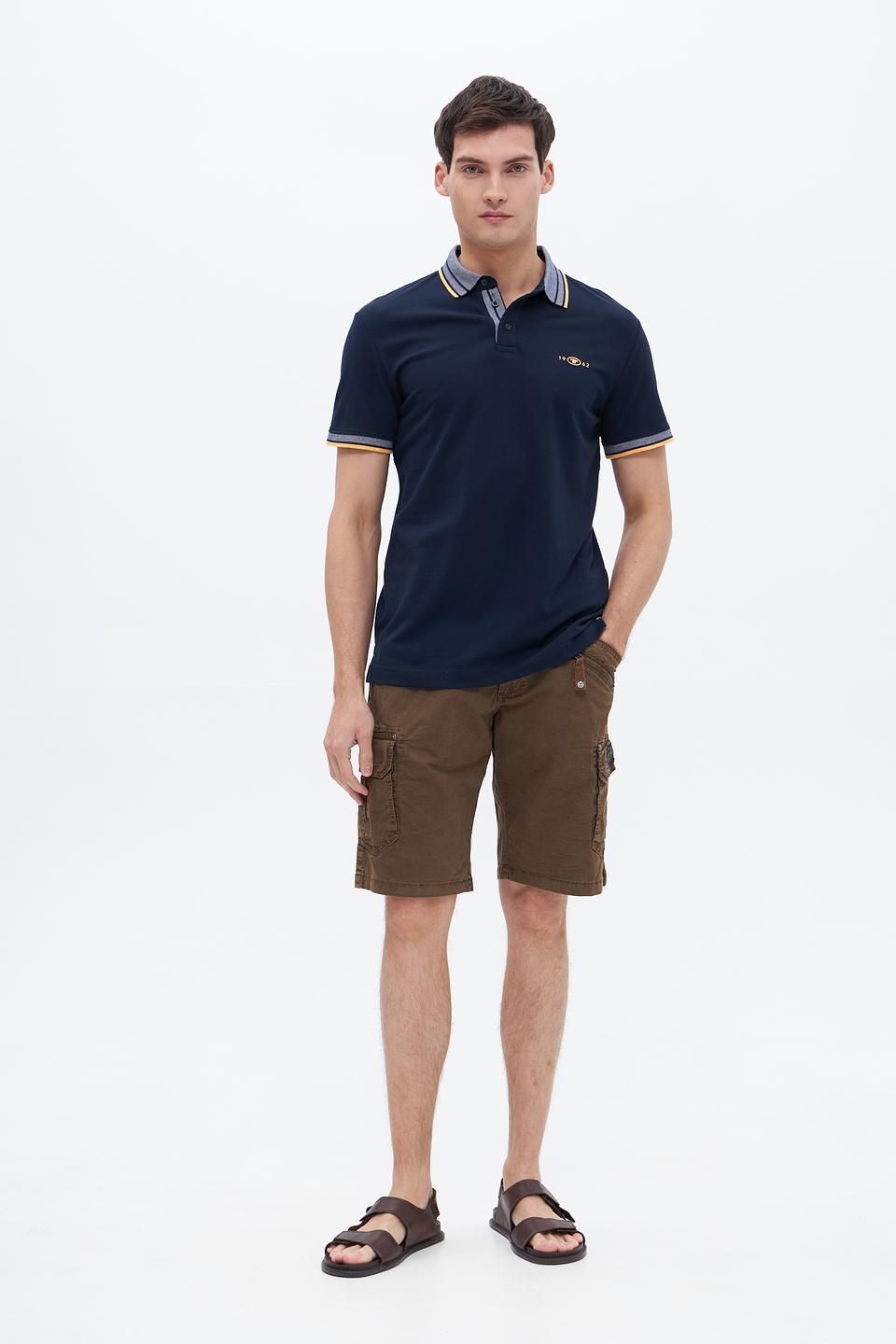 Поло Tom Tailor с контрастной отделкой