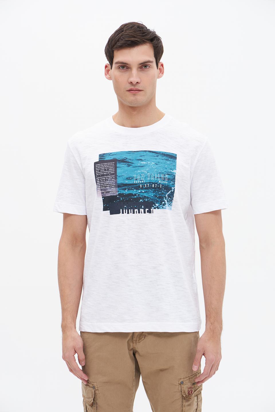 Футболка Tom Tailor с принтом