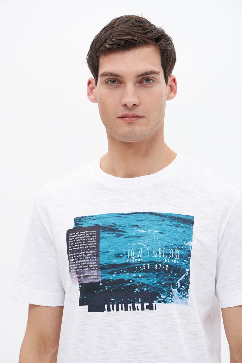 Футболка Tom Tailor с принтом