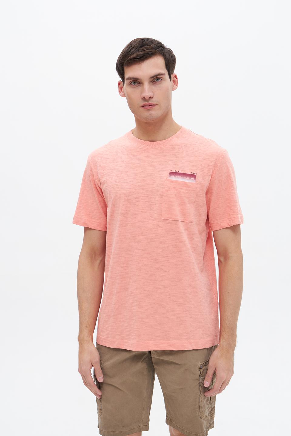 Футболка Tom Tailor персиковая