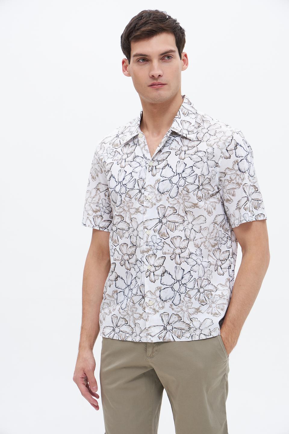 Рубашка кр Marc O Polo с принтом