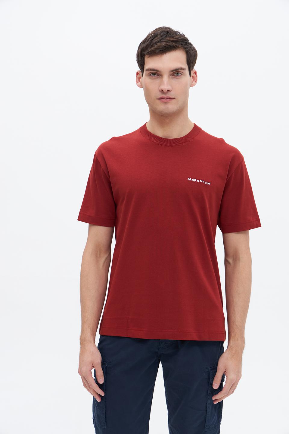 Футболка Marc O Polo бордовая