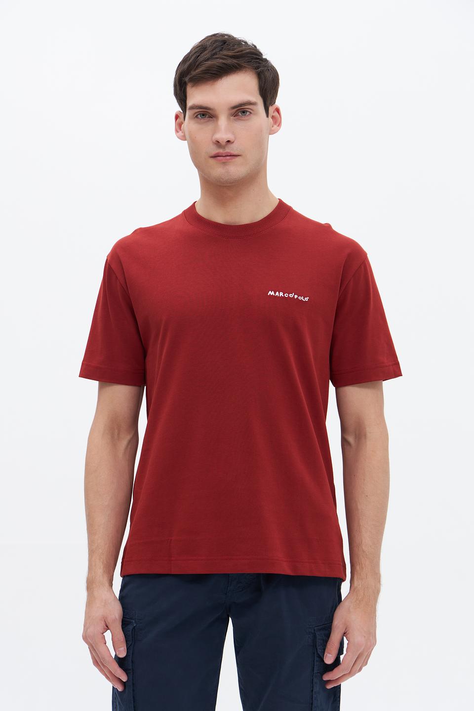 Футболка Marc O Polo бордовая