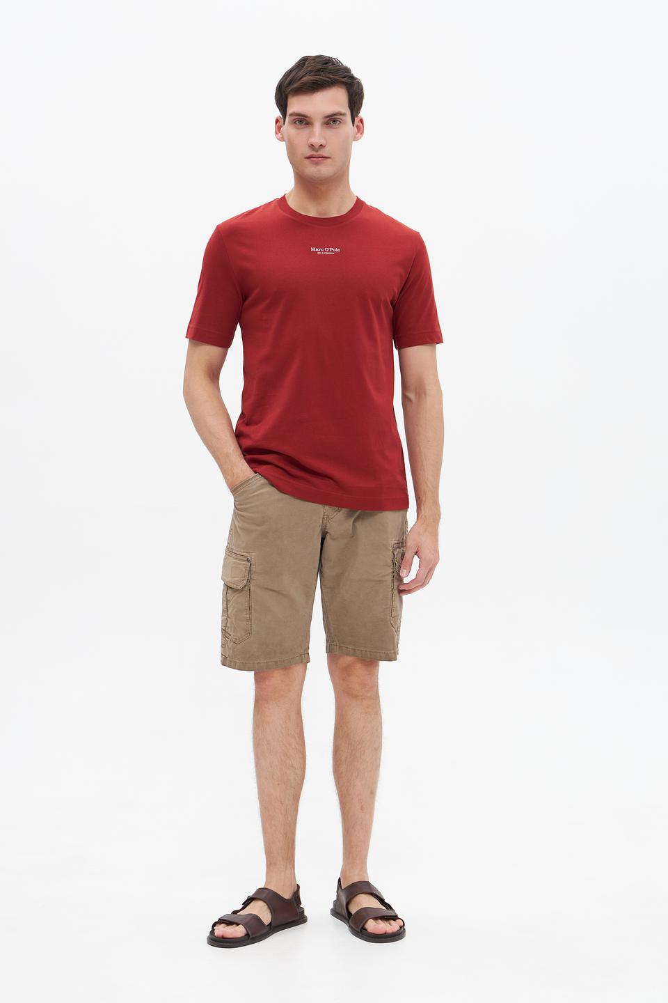 Футболка Marc O Polo бордовая