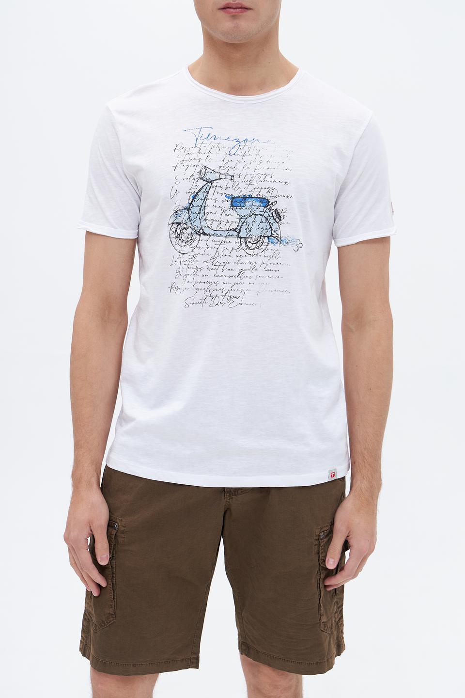 Футболка Time Zone с принтом