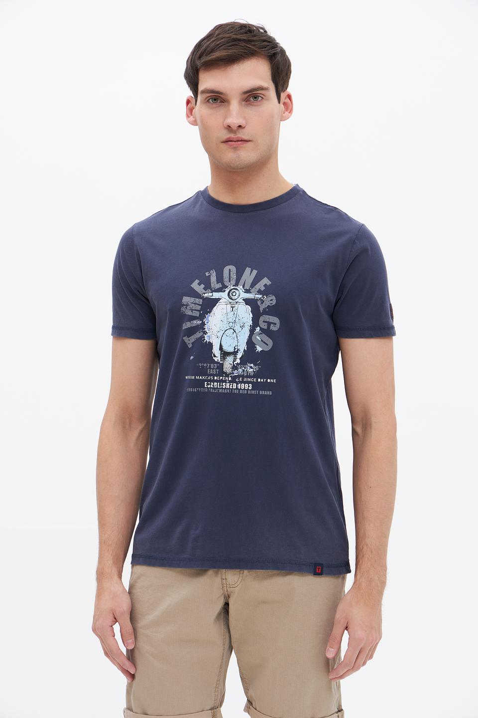 Футболка Time Zone с принтом