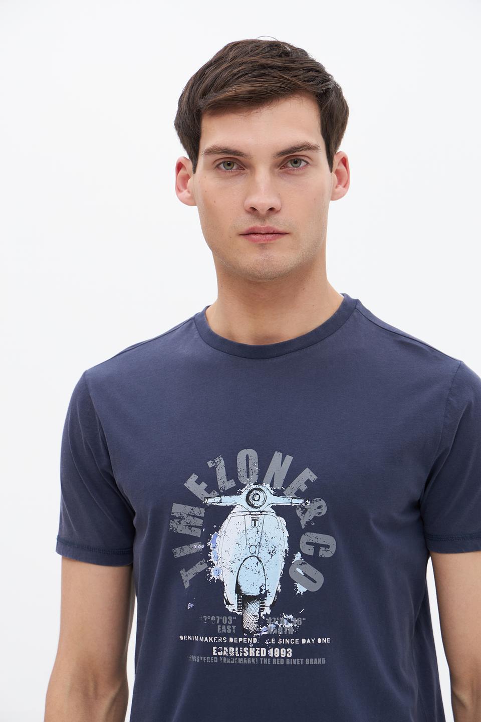 Футболка Time Zone с принтом