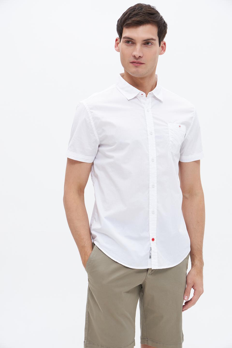 Рубашка кр Time Zone белая