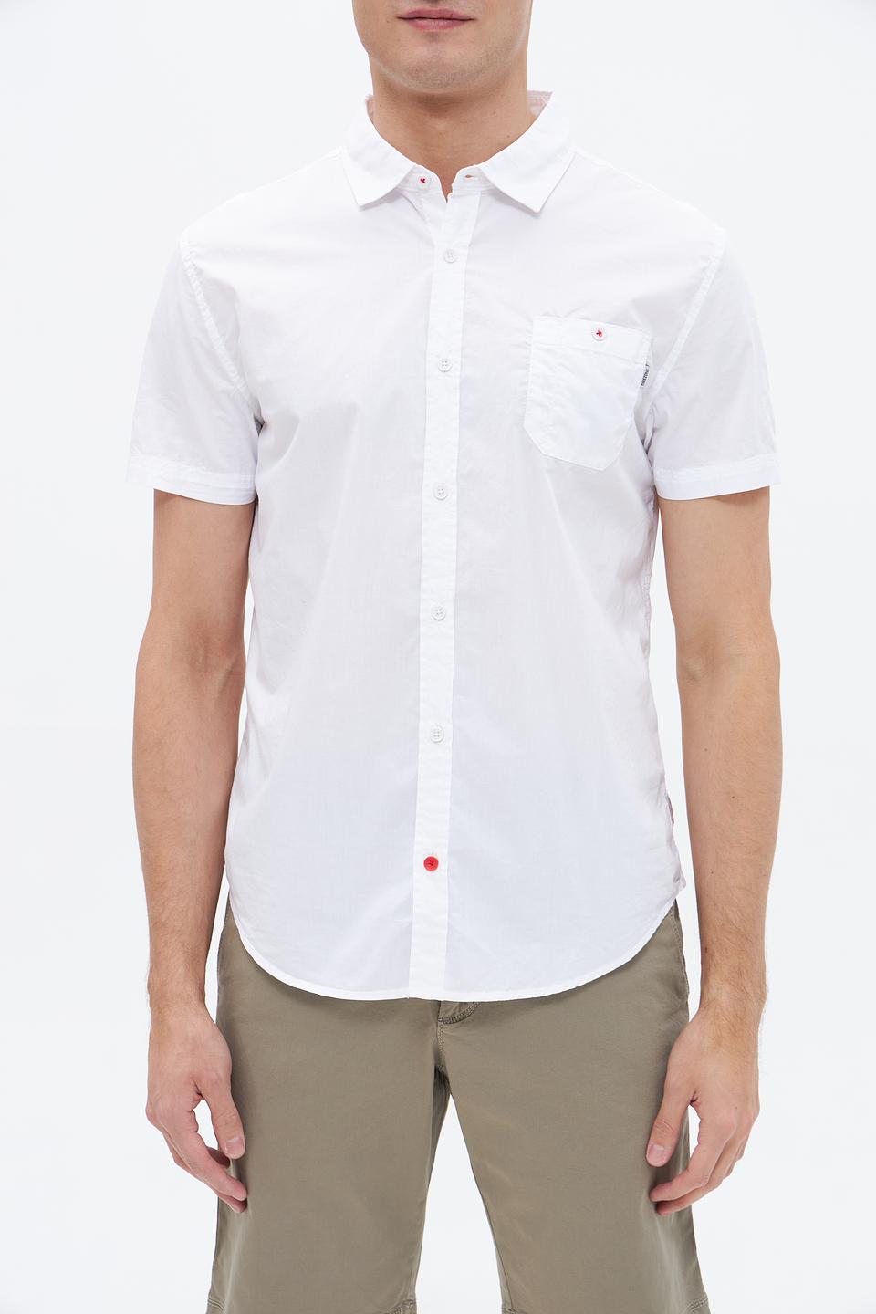 Рубашка кр Time Zone белая