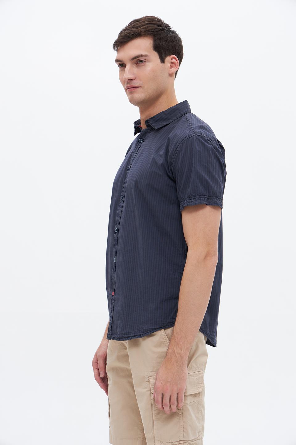 Рубашка кр Time Zone в полоску