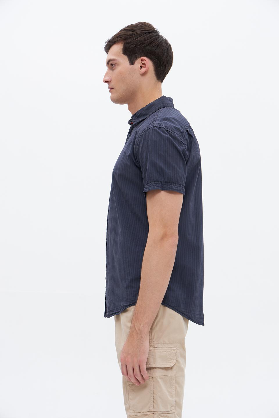 Рубашка кр Time Zone в полоску