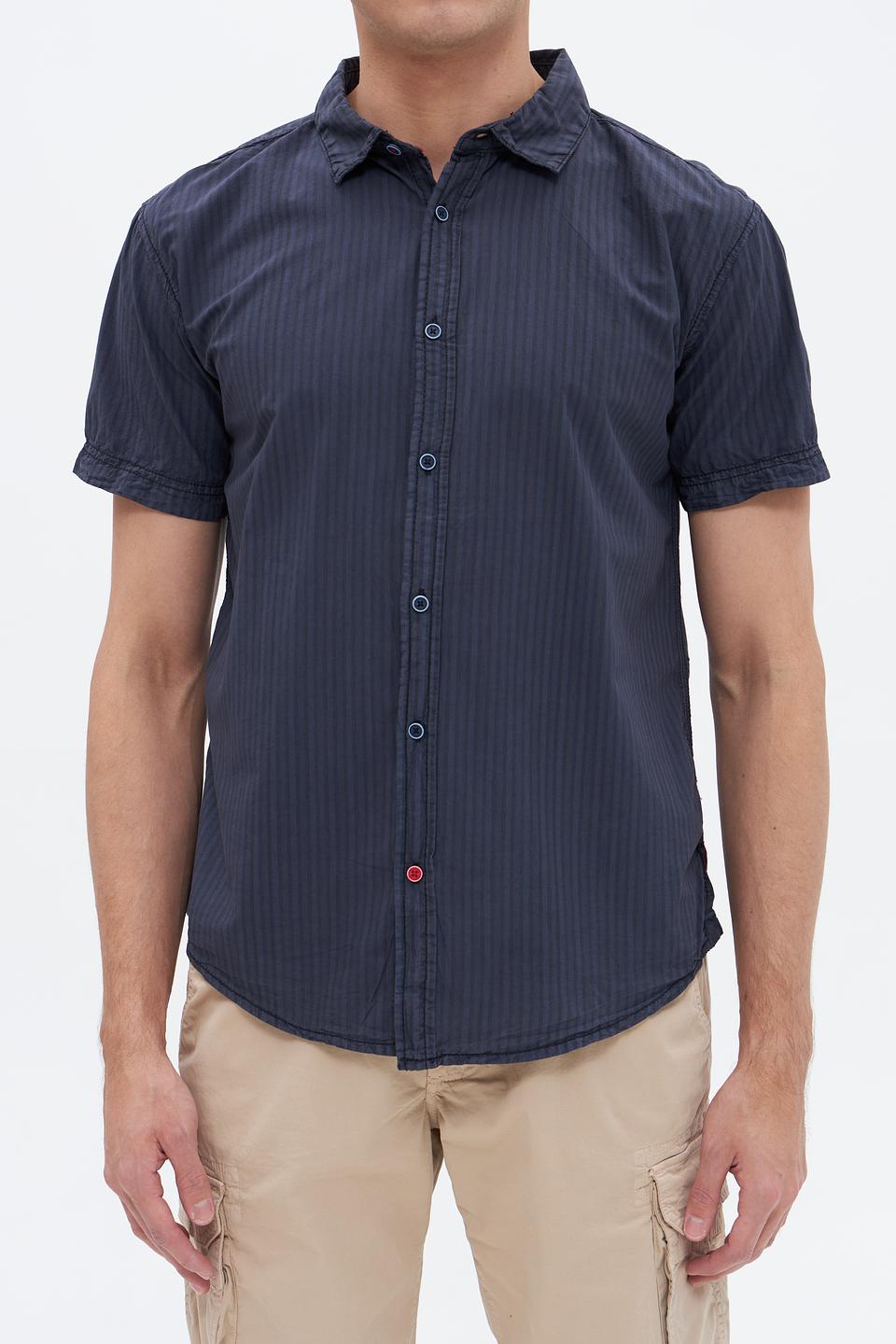 Рубашка кр Time Zone в полоску