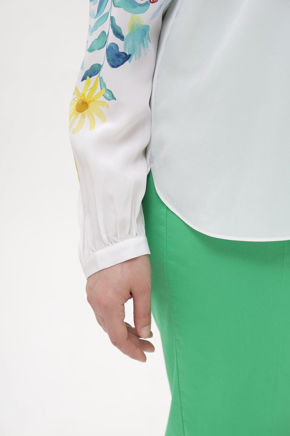 Блузка Herzens Angelegenheit с цветочным принтом