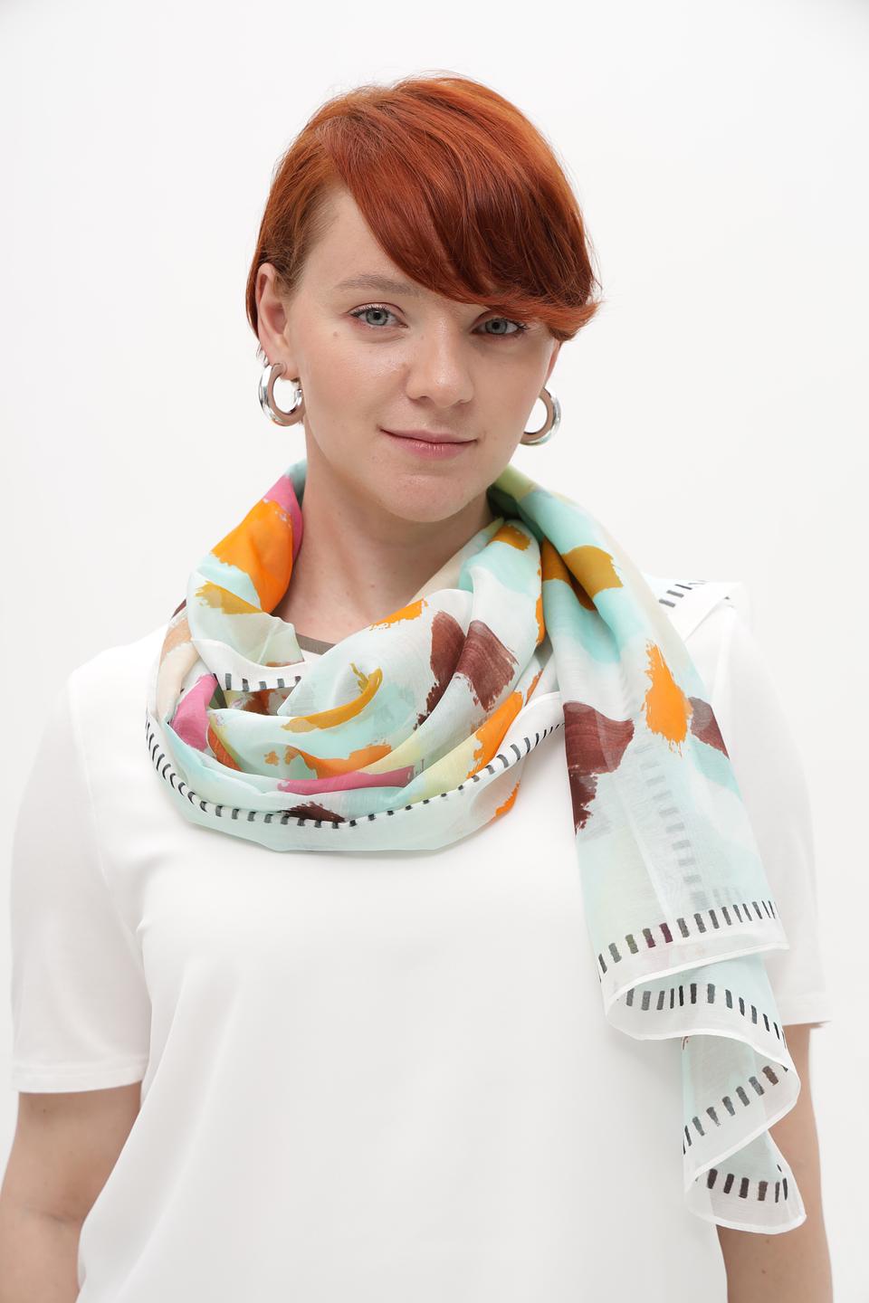 Шарф Fraas с абстрактным рисунком