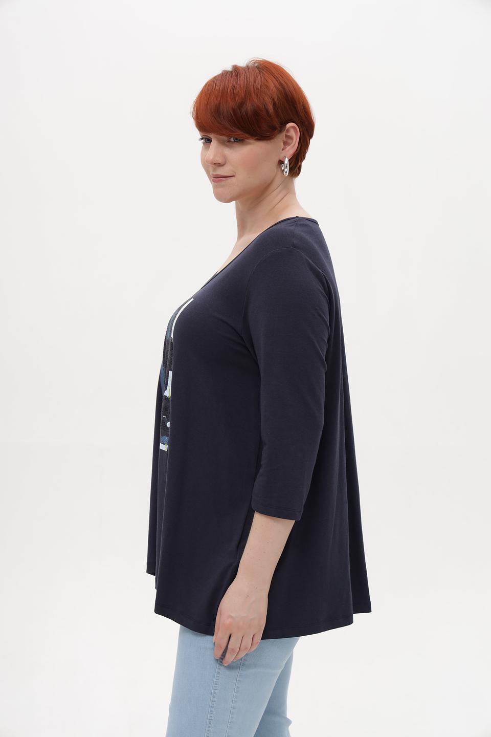 Футболка Samoon с принтом