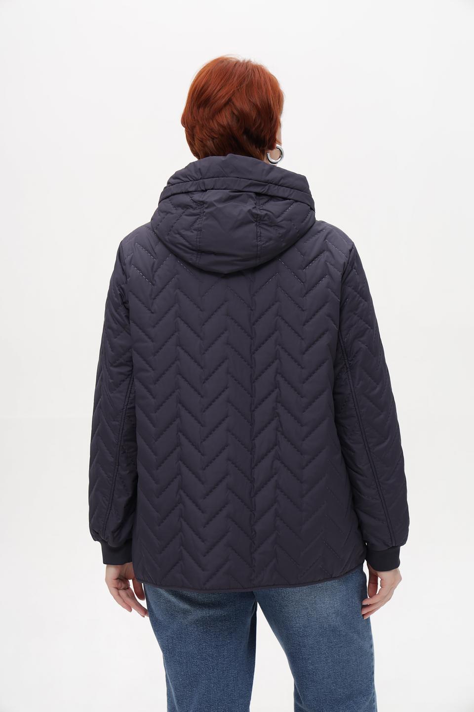 Куртка Lebek стеганая темно-синяя