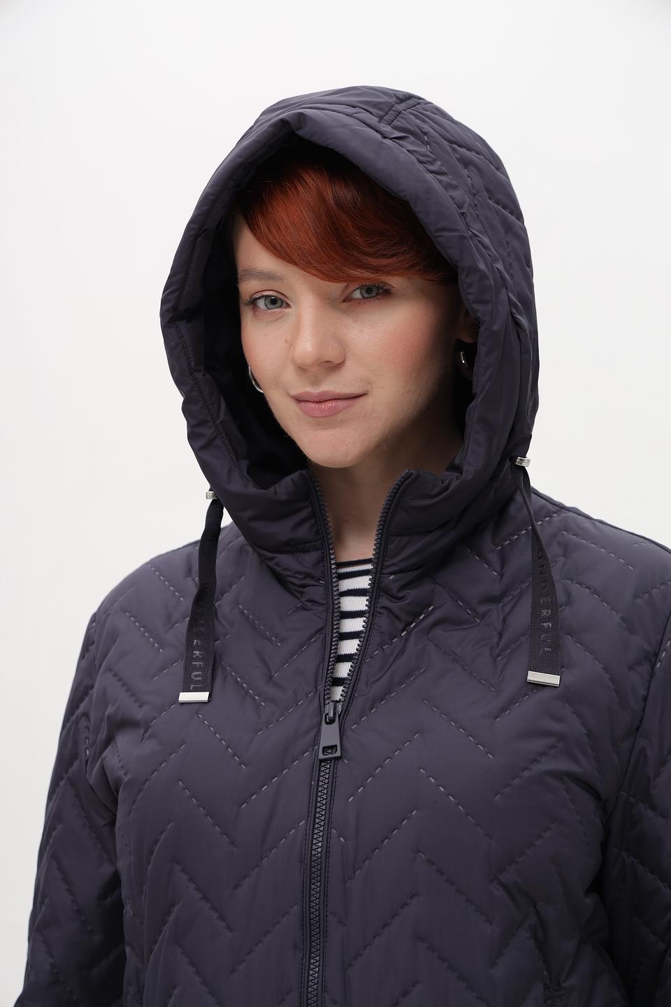Куртка Lebek стеганая темно-синяя