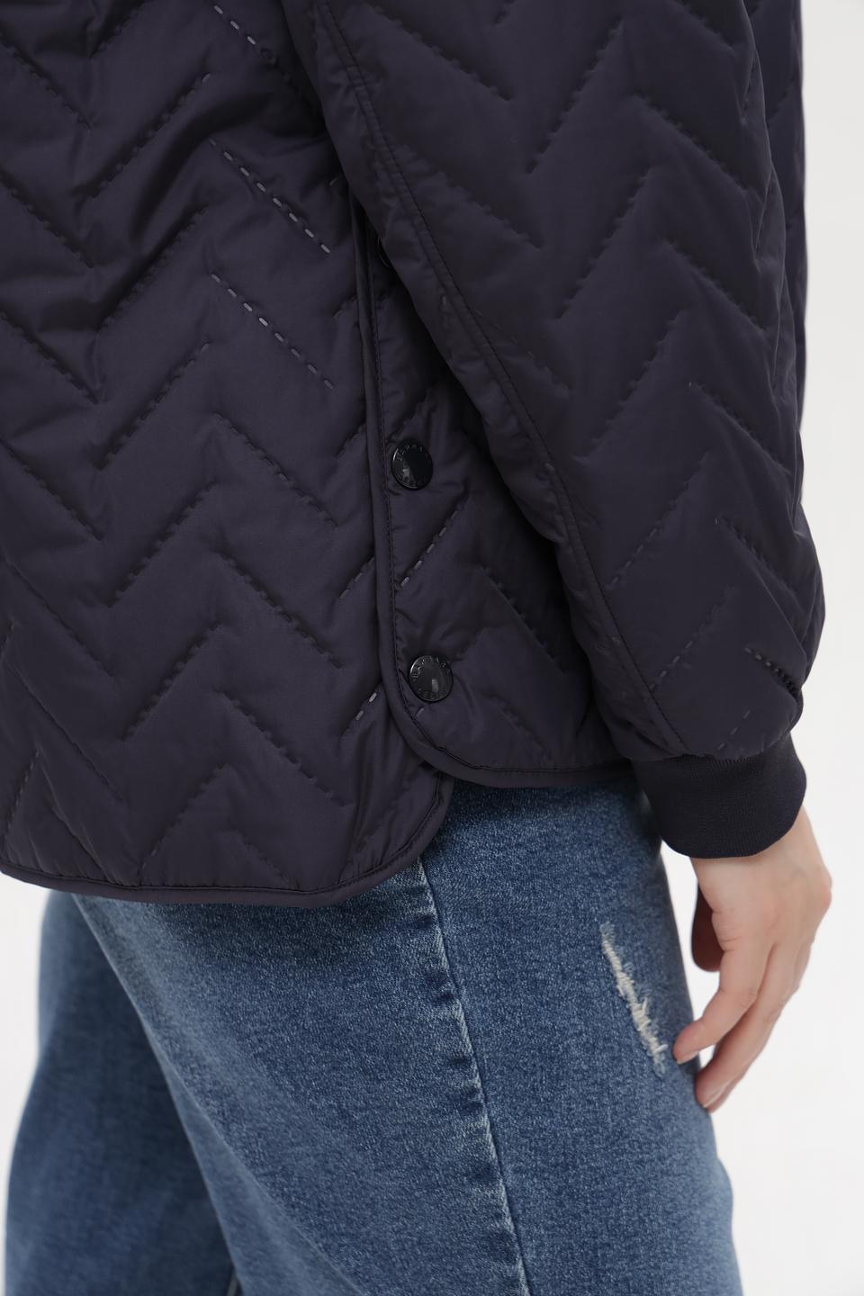 Куртка Lebek стеганая темно-синяя