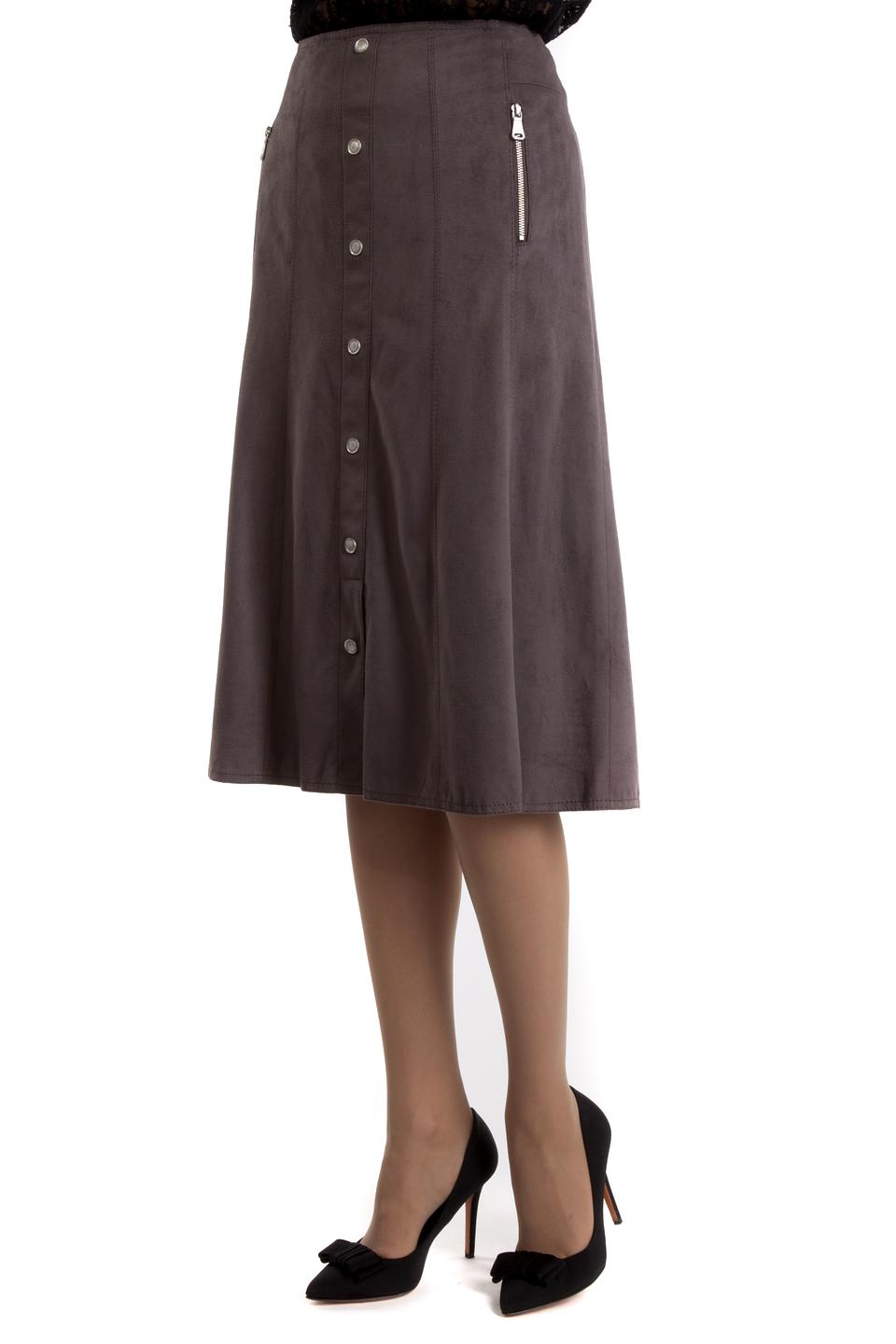 Юбка Gerry Weber плиссированная серая