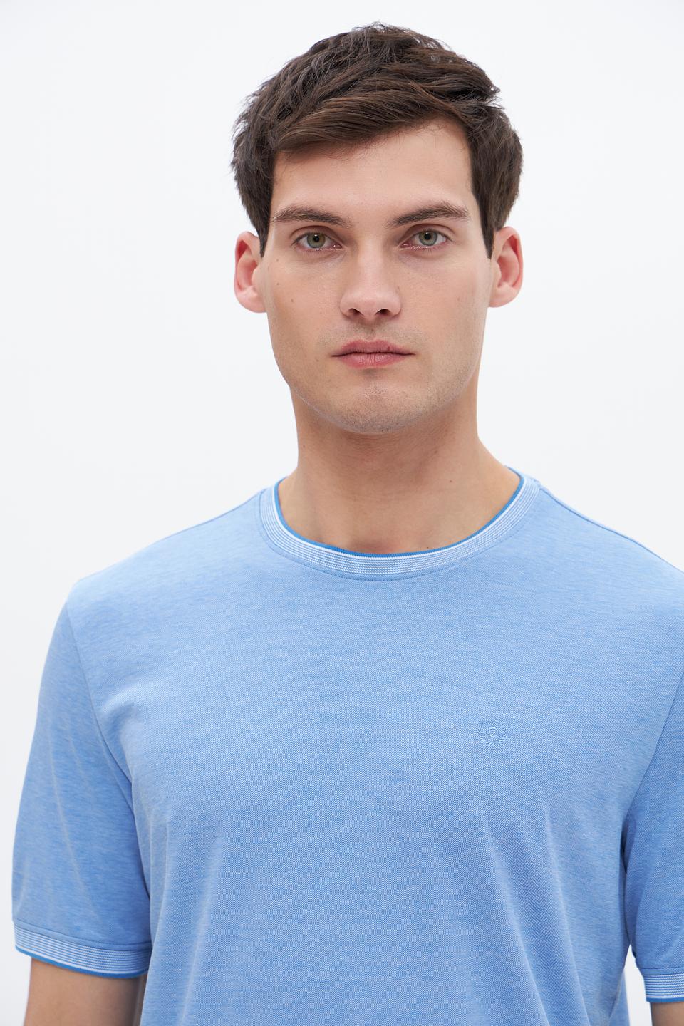 Футболка Bugatti голубая