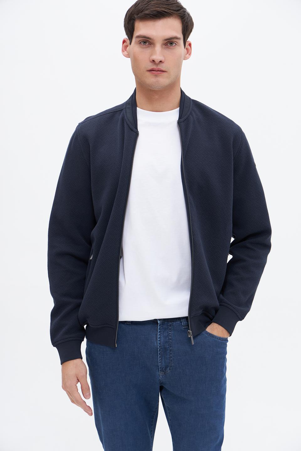 Кардиган Bugatti мужской тёмно-синий