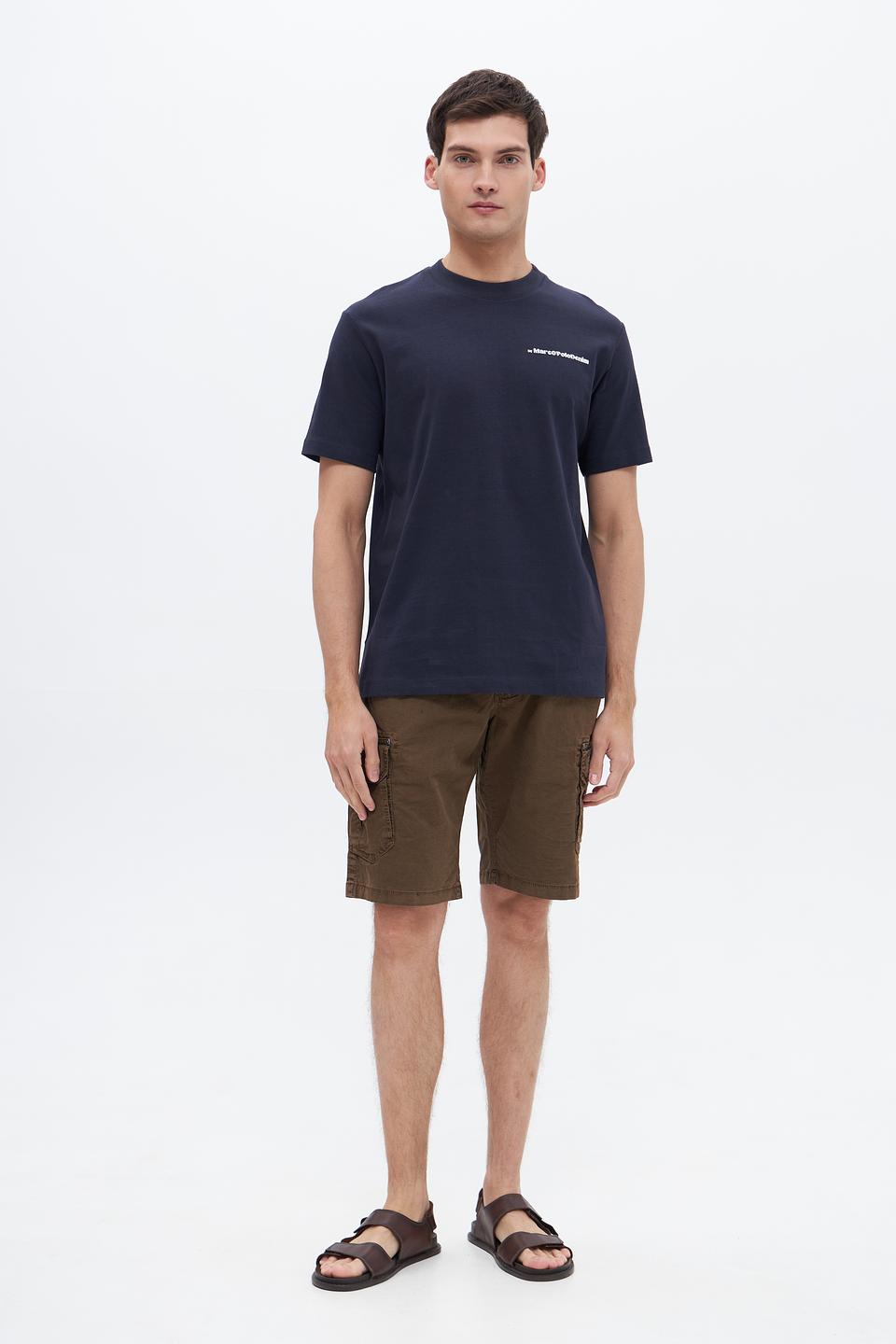Футболка Marc O Polo DENIM синяя с принтом