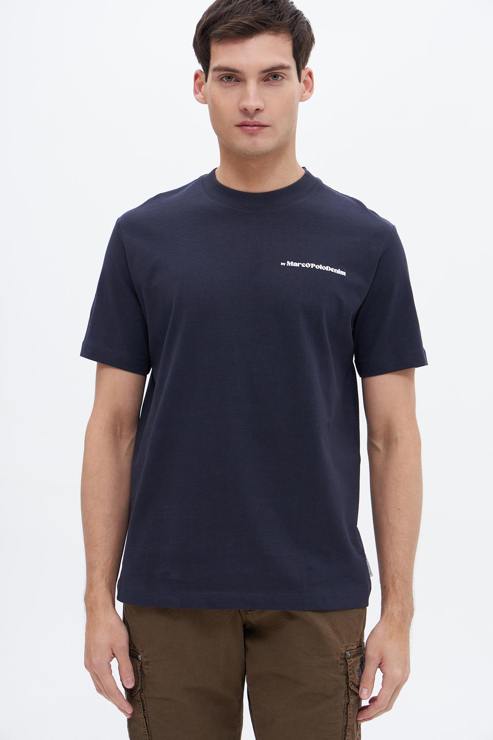 Футболка Marc O Polo DENIM синяя с принтом