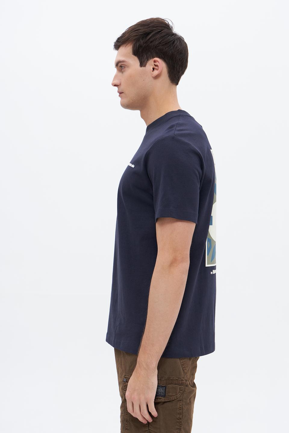 Футболка Marc O Polo DENIM синяя с принтом