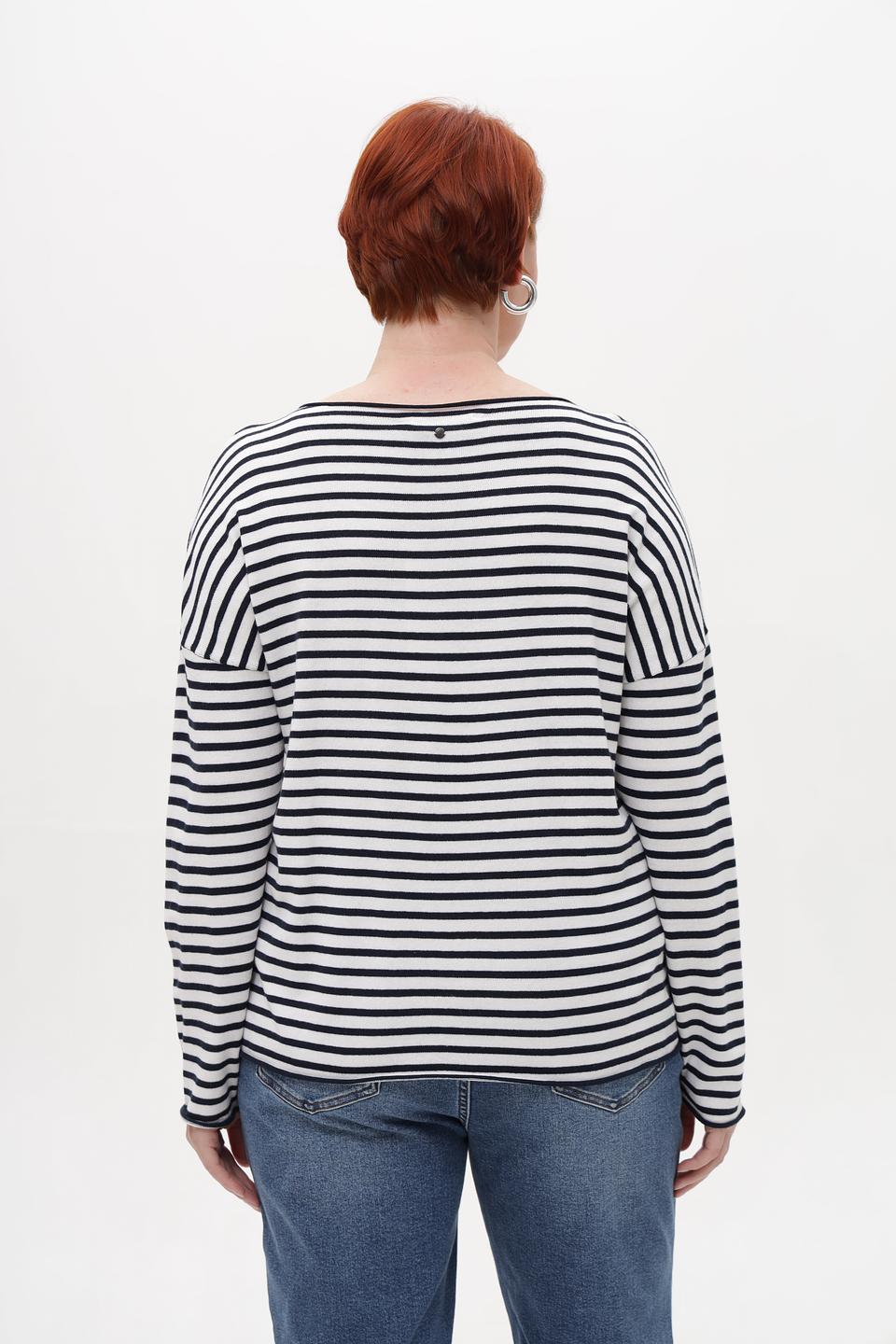 Пуловер Betty and Co в полоску