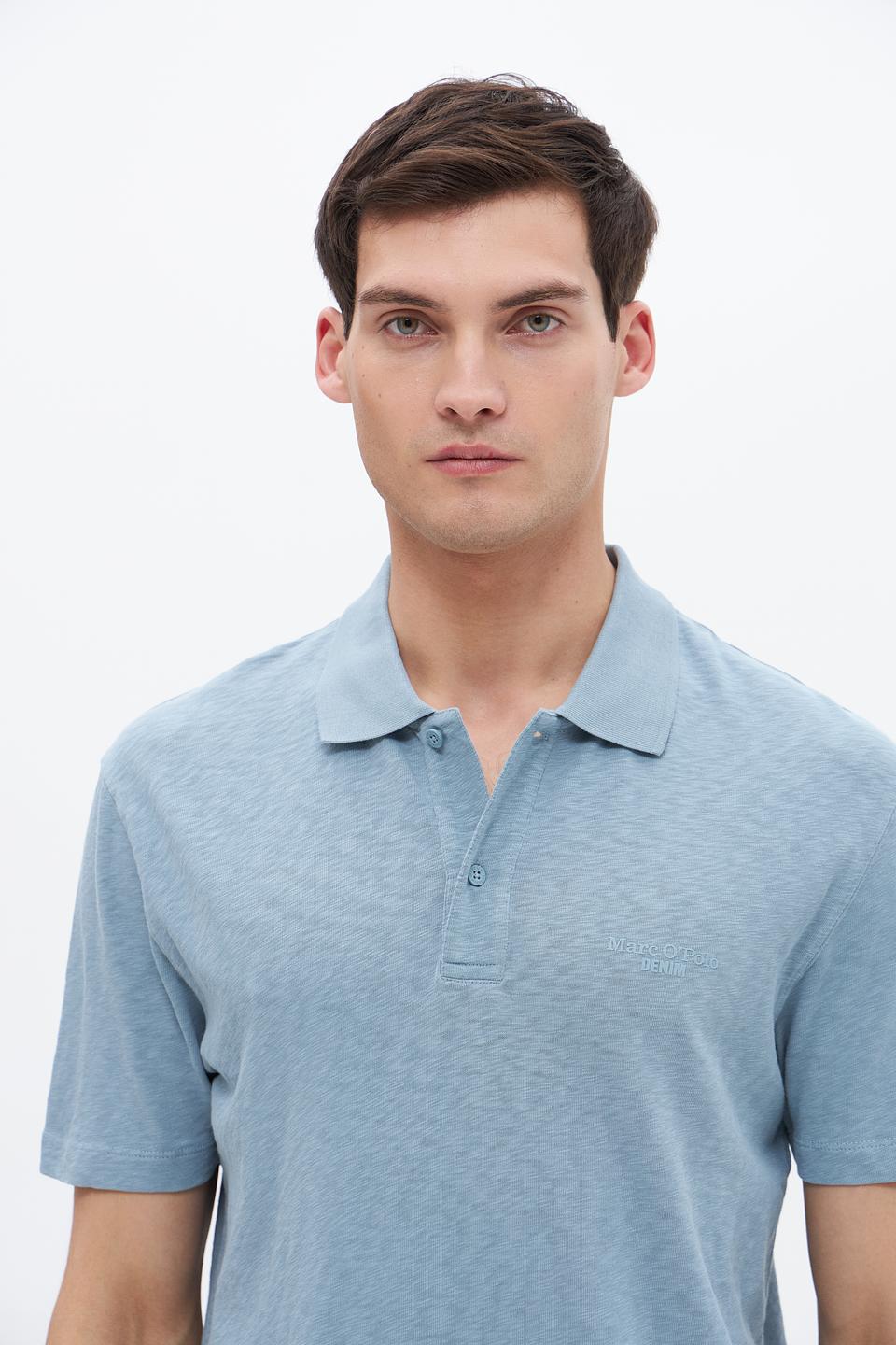 Поло Marc O Polo DENIM голубое