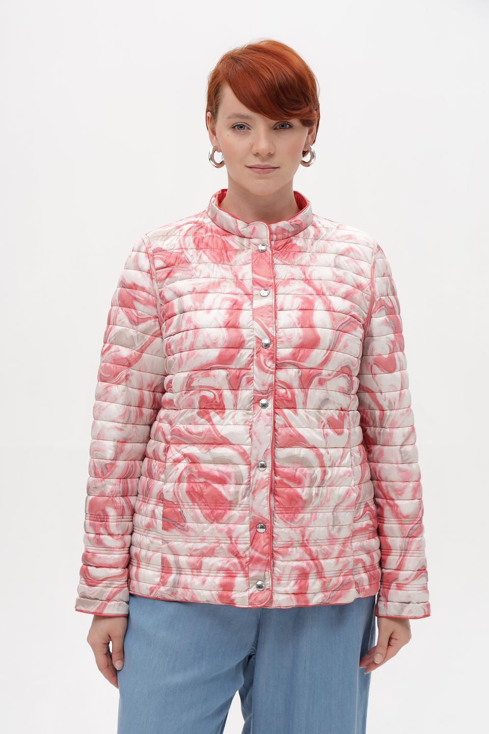 Куртка Lebek стеганая розовая