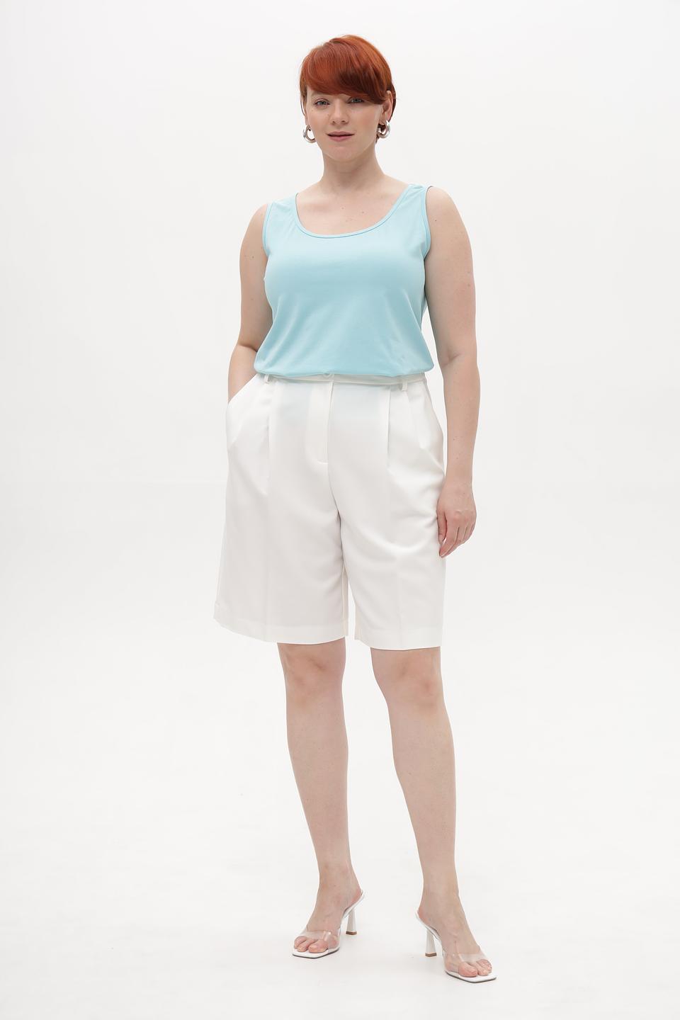 Топ Lebek на бретелях мятный