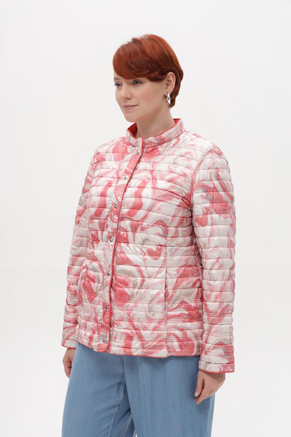 Куртка Lebek стеганая розовая