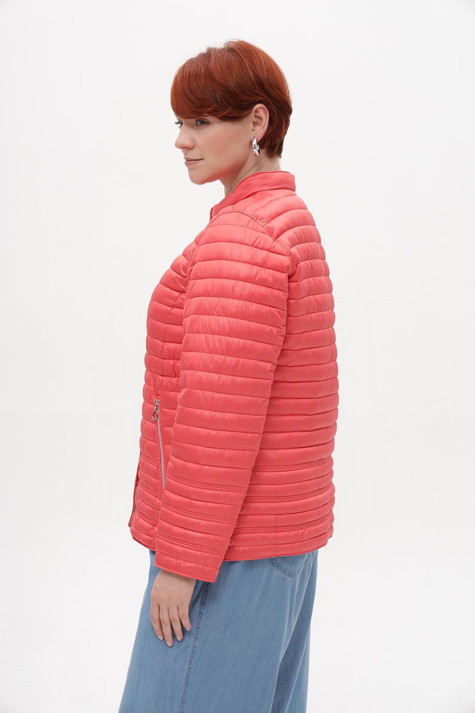 Куртка Lebek стеганая розовая