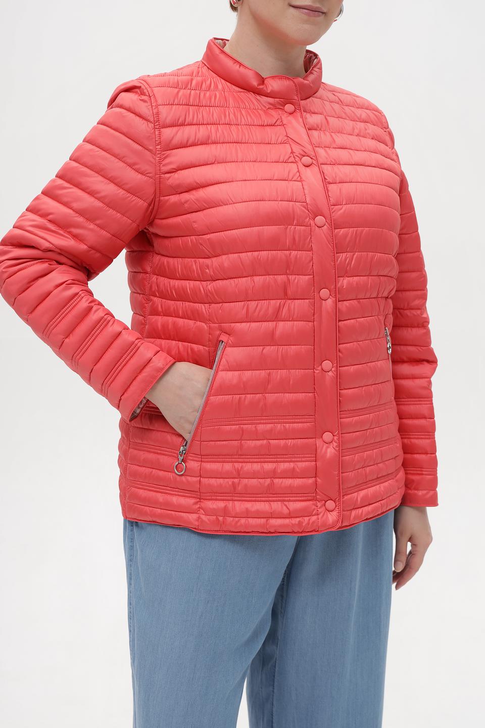 Куртка Lebek стеганая розовая