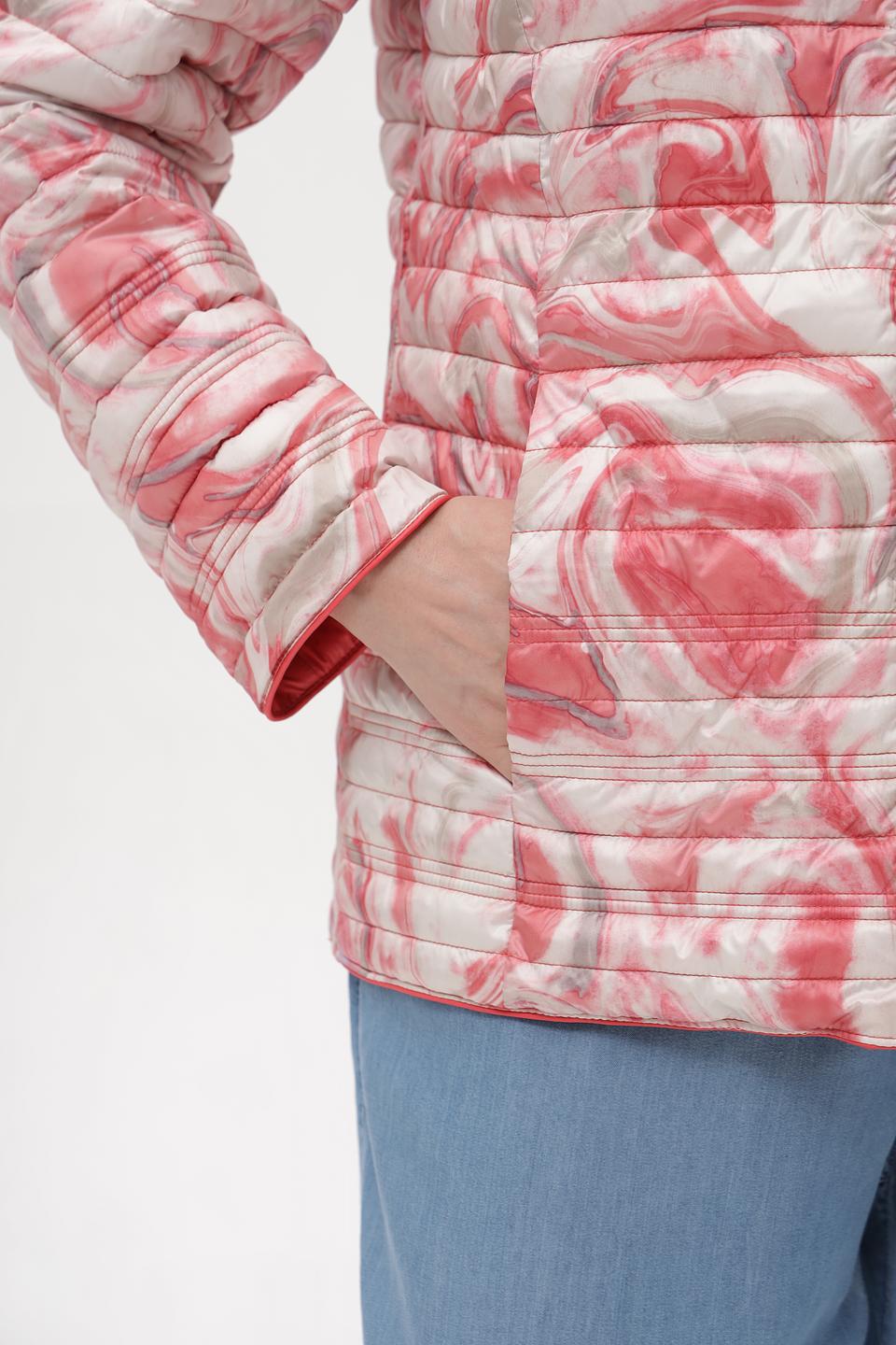 Куртка Lebek стеганая розовая