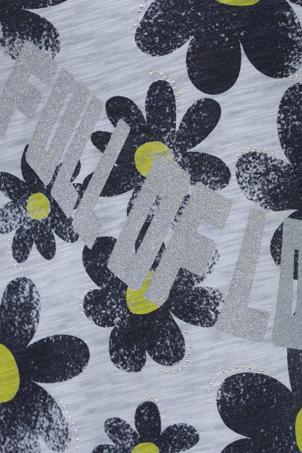 Футболка Via Appia с цветами