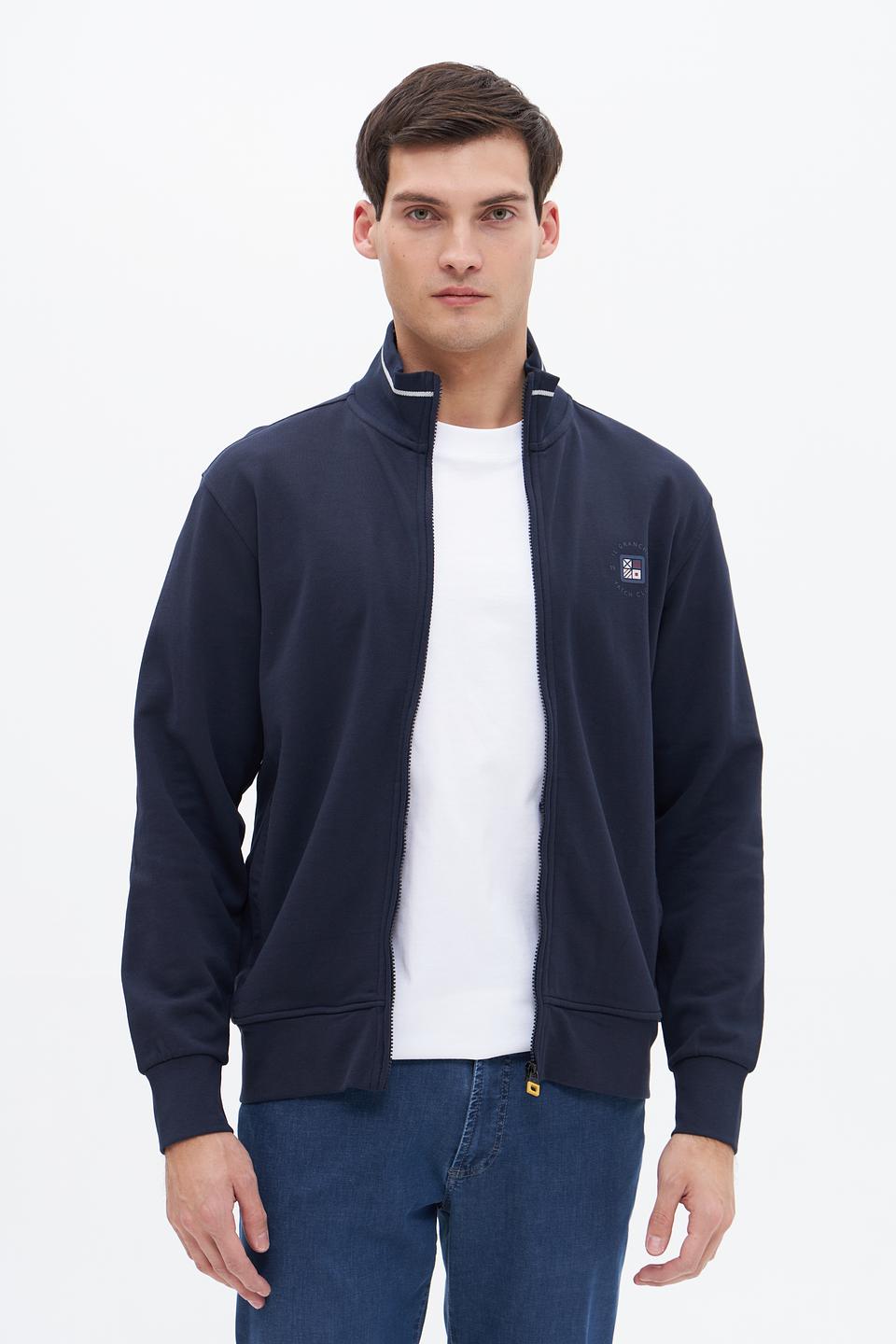 Кардиган Granchio мужской тёмно-синий