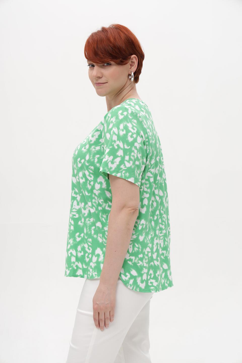 Футболка Samoon с принтом лайм