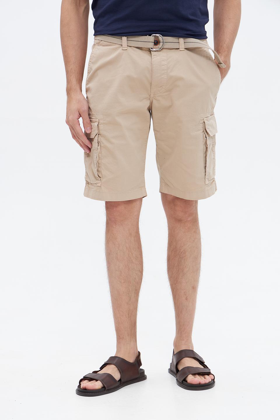 Шорты Hattric карго бежевые