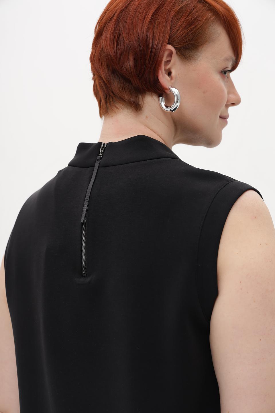 Топ Gerry Weber чёрный с горловиной