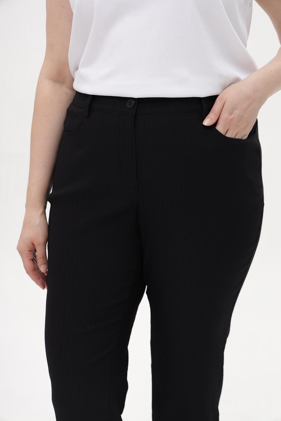 Брюки классические Samoon черные