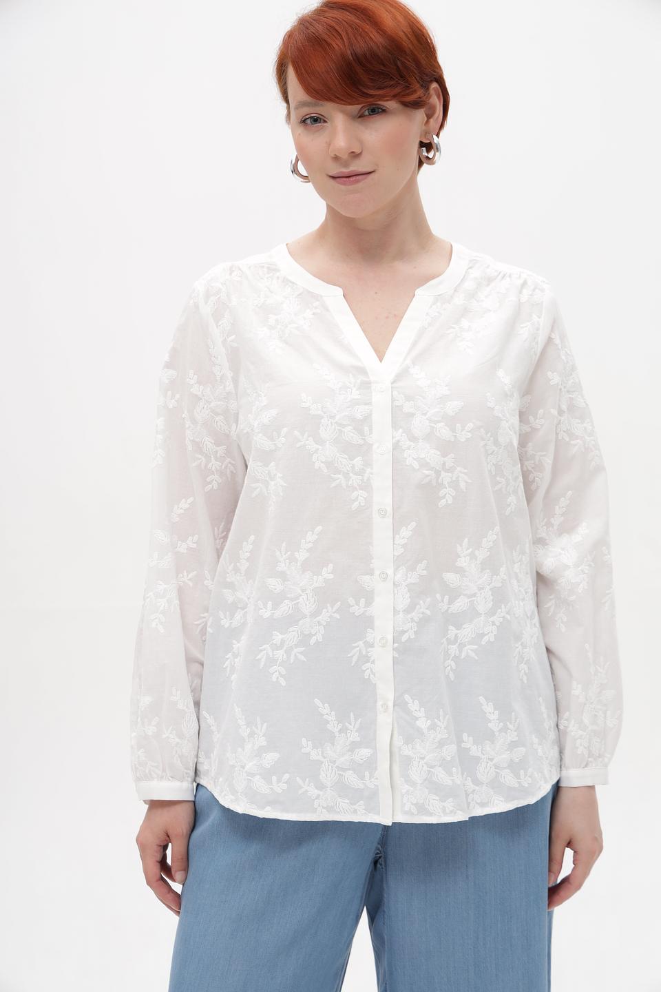 Блузка Via Appia с вышивкой