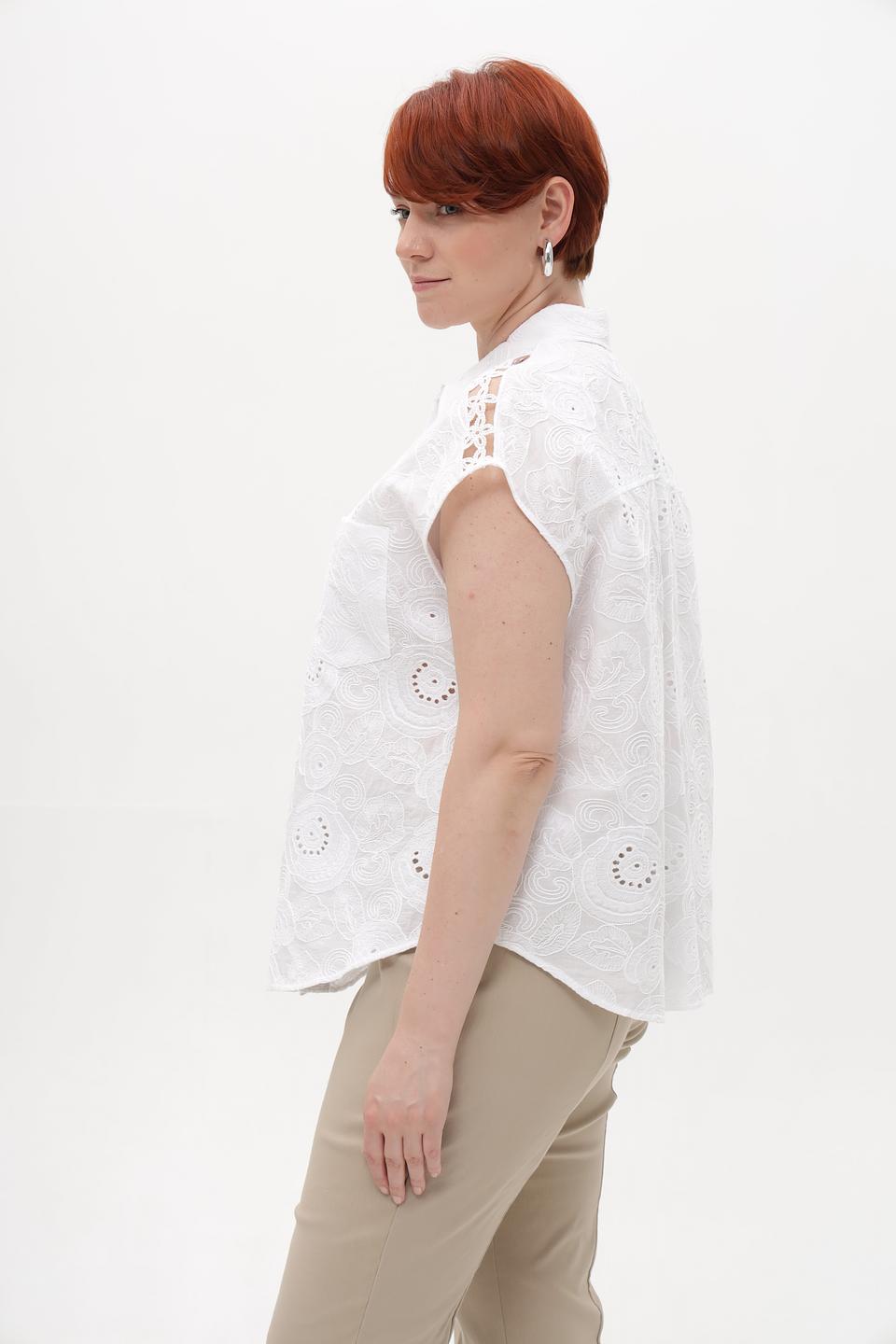 Блузка Marc Aurel с вышивкой