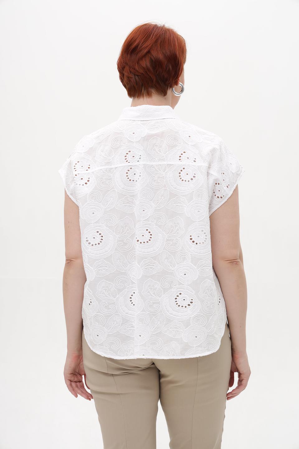 Блузка Marc Aurel с вышивкой